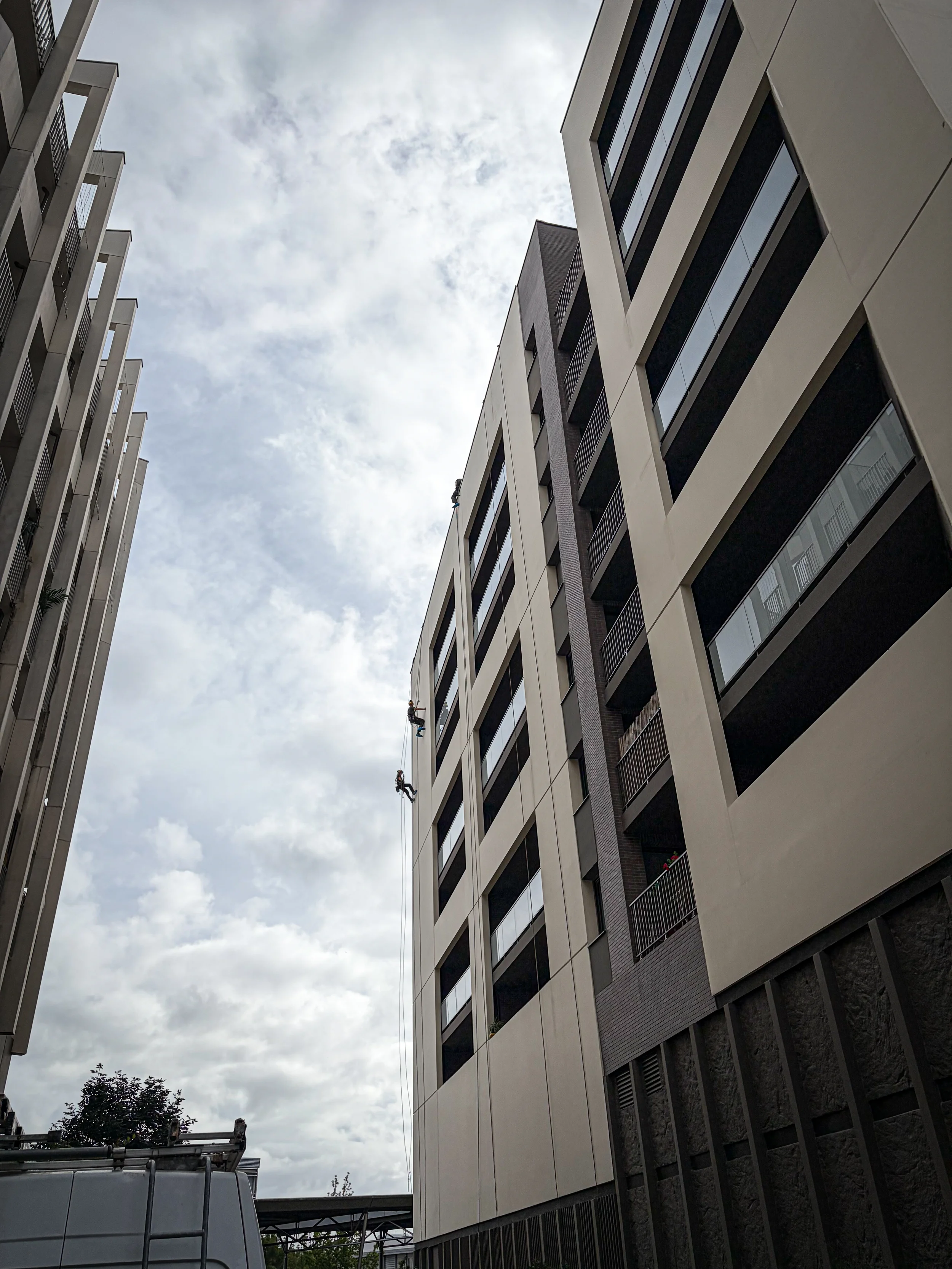 Sondages localisés en façade
